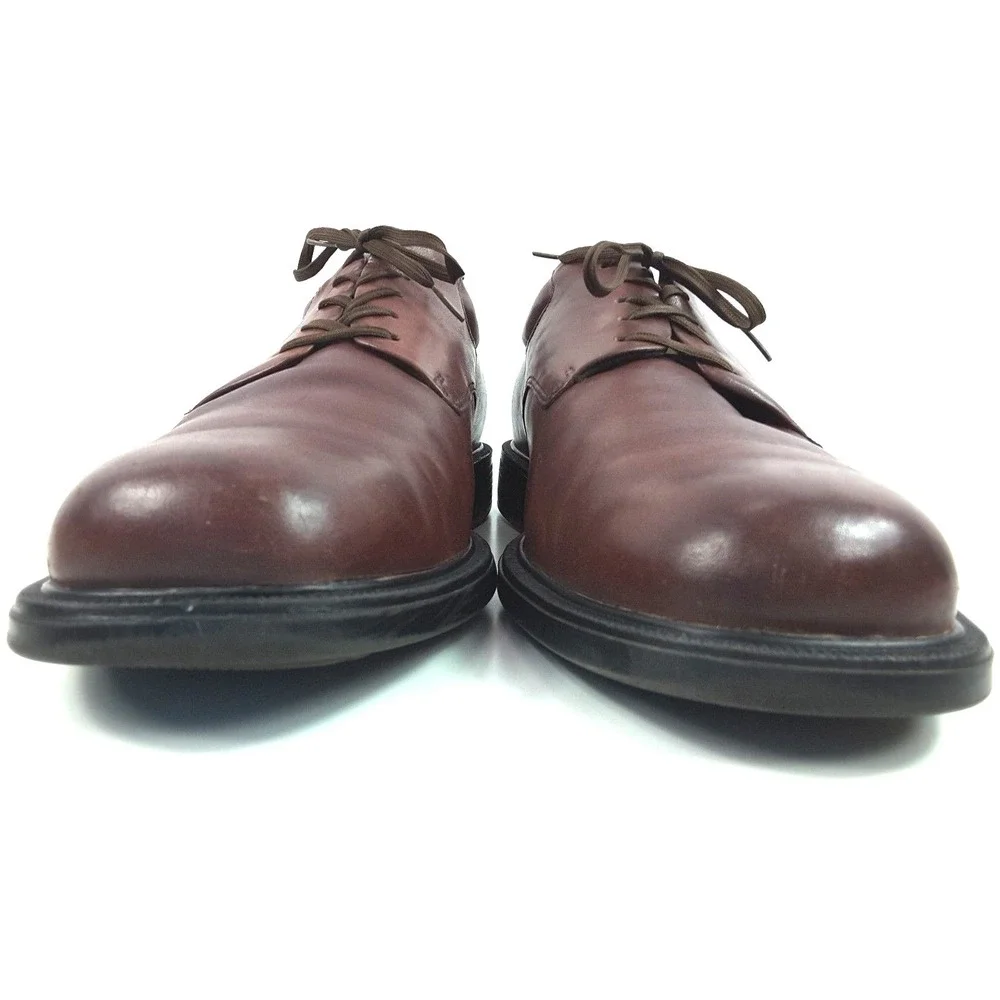 Rockport Margin Men's Brown Oxfords‎ Leather Casual Lace Up Shoes Size 10 M